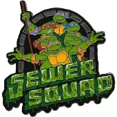 Fanattik Teenage Mutant Ninja Turtles Limited Edition 40th Anniversary Pin Badge
