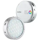 Godox R1 RGB Round Head LED Silver