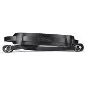 Leica 18558 Carrying Strap with shoulderpad, leather, black