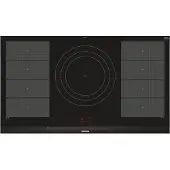Siemens EX975LVC1E - iQ700 - Inductiekookplaat - 90 cm - flexInduction - fryingSensor Plus - Zwart