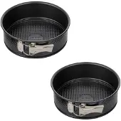 Zenker Set van 2 springvormen met scharnier 20 cm Black Metallic