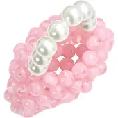Mymo Handtas pink / wit