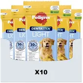 Pedigree 10x Hondensnack Dentastix Light Large 87 gr