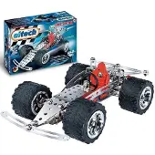 Eitech Bouwdoos – Racewagen en Quad, 3 Modellen – 180-delig – Metalen Bouwpakket met Gereedschap – Constructiespeelgoed – Vanaf 8 Jaar