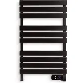 Create - Elektrische handdoekhouder 500W - Zwart - Met poten - Zonder plank - WARM TOWEL