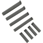Fackelmann Set van 8 zaksluitclips Tecno