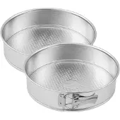 Zenker Set van 2 Scharnierende Springvormen 28 cm Silver