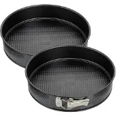 Zenker Set van 2 springvormen met scharnier 30 cm Black Metallic
