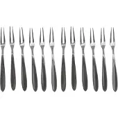 Fackelmann Set van 12 slakkenvorkjes 12,5 cm