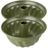 Zenker Set van 2 Kouglofvormen 25 cm Green Vision