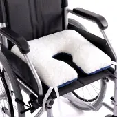 Mobiclinic Anti decubituskussen - U-vormig - Voor stoel of bank - Zitkussen - 44 x 44 cm