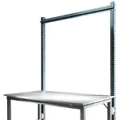 Manuflex ZB3804.7016 Aanbouw opbouwdeel zonder arm voor universele + PROFI speciale aanbouw tafels, gebruiksh 1500 mm