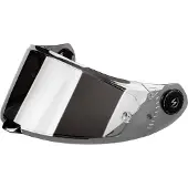 Scorpion EXO-Race Air Vizier Zilver gespiegeld UNI unisex