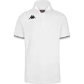 Kappa Barli Short Sleeve Polo Wit L Man