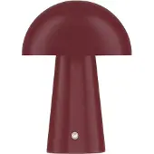 Lyora Oplaadbare tafellamp Ande bordeaux rood
