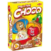 Tactic Choco - Kinderspel - Geheugenspel met Chocolaatjes - Pop-O-Matic Dobbelsteen - Verzamel de Meeste Chocolaatjes - Familiespel voor Jonge Kinderen - 2 tot 4 Spelers - Vanaf 3 Jaar