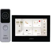 Dahua Video intercom set KTW02 incl. VTO2311R-WP en VTH2621G-WP, PoE/WiFi