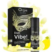 Orgie Dual Vibe - unisex vloeibare vibrator - Gin Tonic (15 ml)