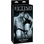 Pipedream Fetish Fantasy voorbinddildo Hollow Strap On zwart - 6 inch