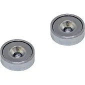 Magped M100 Neodymium Magneet, zilver 2023 Fietspedaal accessoires