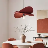 LumenXL Moderne hanglamp rood, 1-lichts - Linha