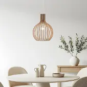LumenXL Boho chic lamp van hout - Legno