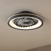 LumenXL Plafondventilator met dimbare LEDs en RGB functie - Flow