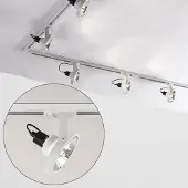 LumenXL 1-fase railsysteem van 3 meter met AR111 Beam spots