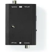 Nedis Digitale Audioconverter | 2-wegs | Manueel | Zwart | 1 stuks - ACON2507BK