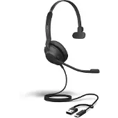Jabra Evolve2 30 SE, USB-C/A, Mono, Hoofdtelefoon