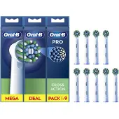 Oral-B Cross Action Opzetborstels | 9 stuks