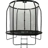 Axi Houston Trampoline Ø 244 cm met ladder – Onground – Zwart