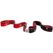 SVELTUS Elastiband 3 intensiteiten 95 cm rood