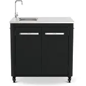 Cozze Werkbank 2-Deurs met Wasbak en Kraan 90529