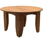 Wohnling Salontafel acaciahout rond 60 cm - WL7.598