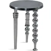 Wohnling Bijzettafel zilver aluminium 63 cm hoog - WL6.756