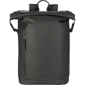 Tucano Rollo Rugzak – 20 liter – Gemaakt van gerecyclede materialen – Tot 16" laptop – Met roll-top sluiting – Waterbestendig ontwerp – Zwart - Zwart