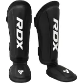RDX Sports Scheenbeschermers Shin Instep King - Zwart - M