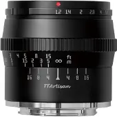 TTArtisan APS-C 50mm f1.2 Fuji X mount Black