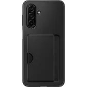 Samsung Galaxy A17 Card Slot Back Cover Zwart