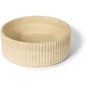 Luca Opzetwastafel stone 40x40x15 cm natuursteen travertin