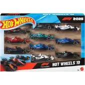 Hot Wheels Race Car Vehicles Toy Pack Car 10 Units Veelkleurig Kinderen