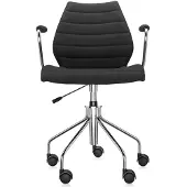 Kartell Maui Soft Trevira Draaifauteuil Trevira Beige