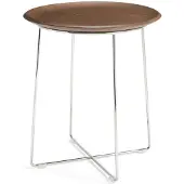 Kartell Al Wood Stoel Slatted Ash | Dark Wood|Chrome