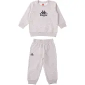 Kappa kinderjoggingpak sweatsuit 709486M grijs
