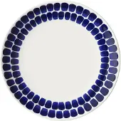 Arabia 24h Tuokio Bord 26 Cm Kobaltblauw - Dinerborden Porselein Blue - 1005552