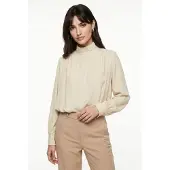 BOSS Relaxed-fit blazer met gebolde zoom