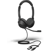 Jabra Evolve2 30 SE On Ear headset Kabel Stereo Zwart Ruisonderdrukking (microfoon), Noise Cancelling Headset Telefoon