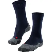 Falke Sokken kobaltblauw / grijs gemêleerd / rood
