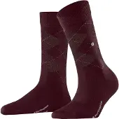 Burlington sokken Marylebone Lurex donkerrood female | Maat: 36-41
